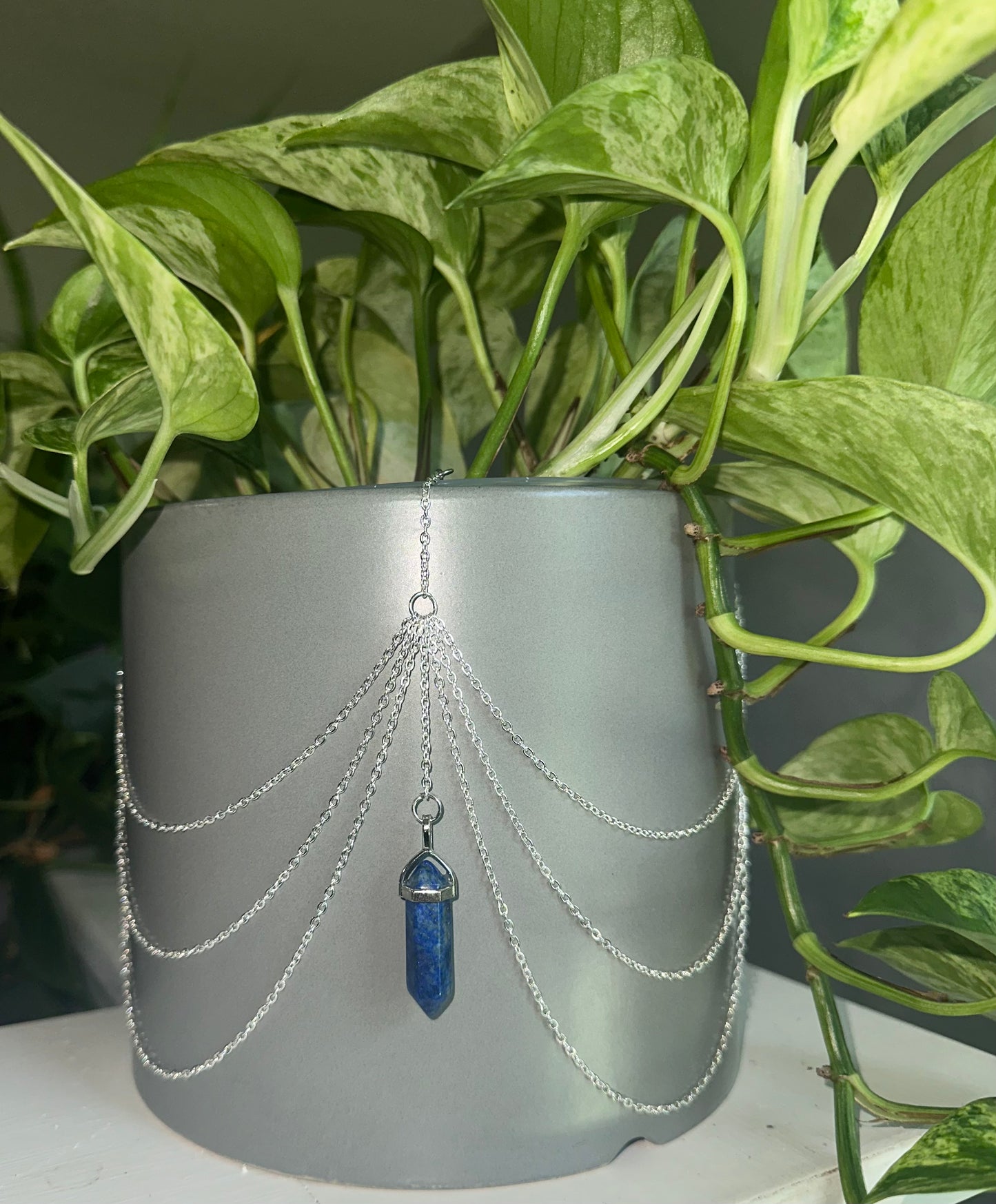 Blue Lapis Lazuli Pendant