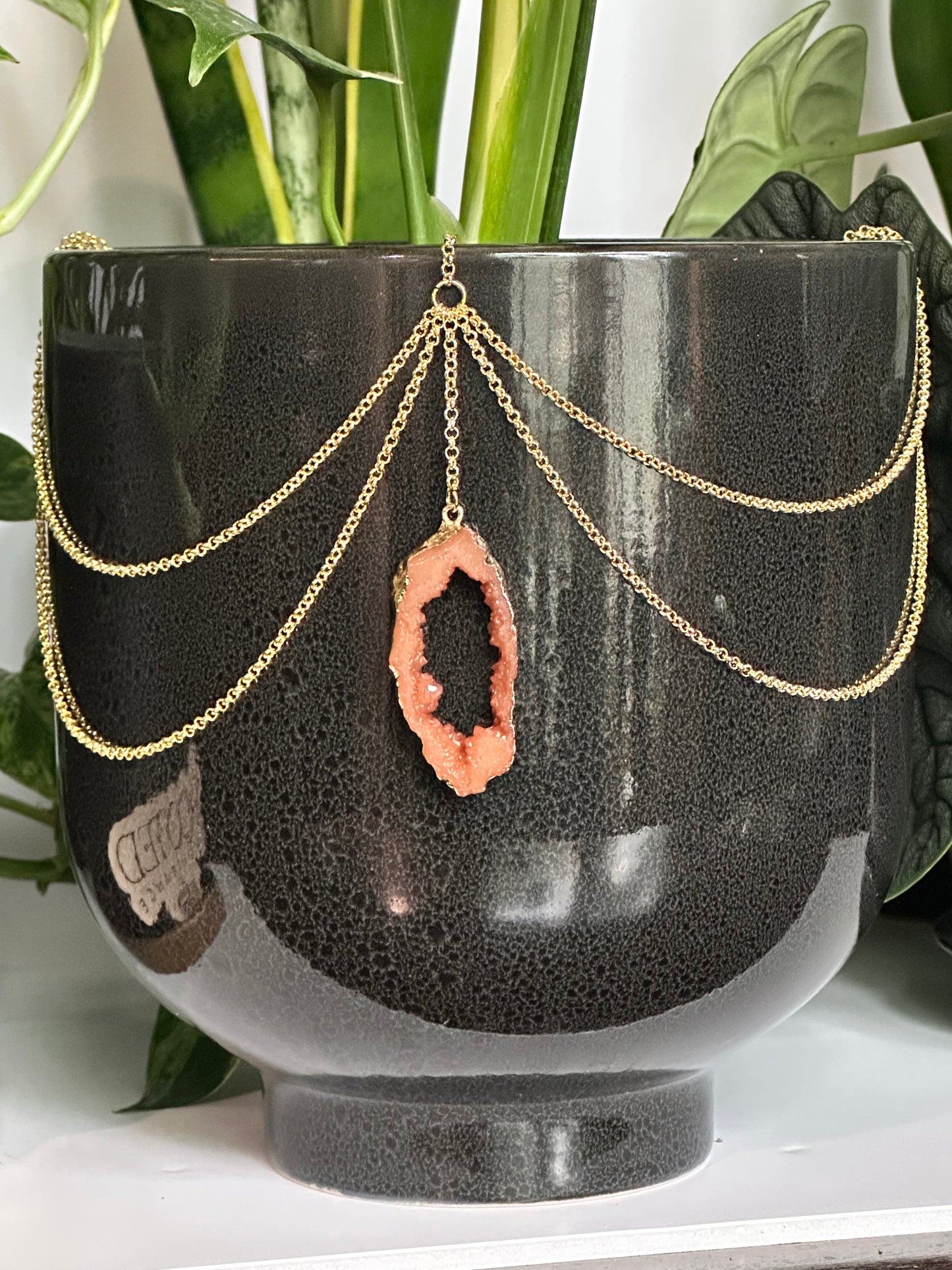 Brown Resin Geode