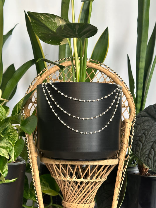 White Pearl Plant Jewelry