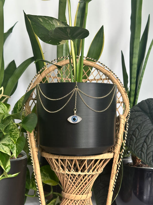 Evil Eye Charm - White