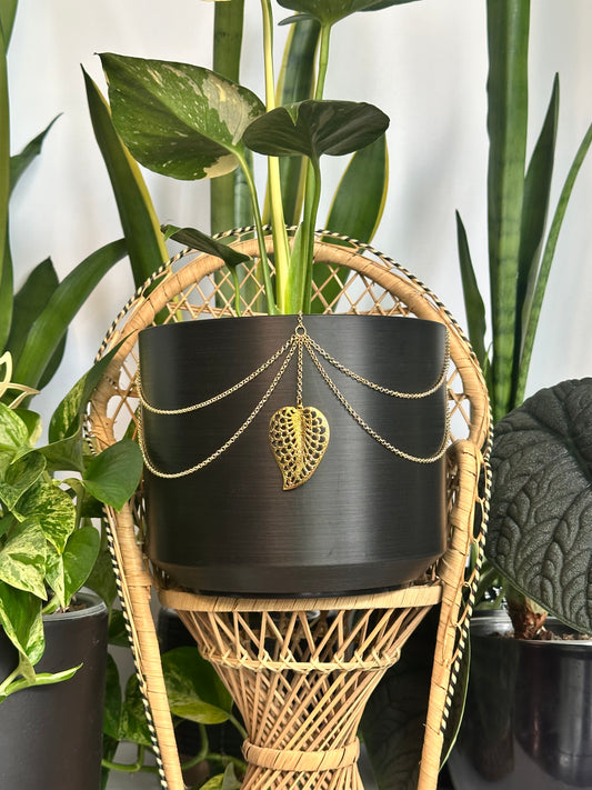 Gold Leaf Plant Jewelry