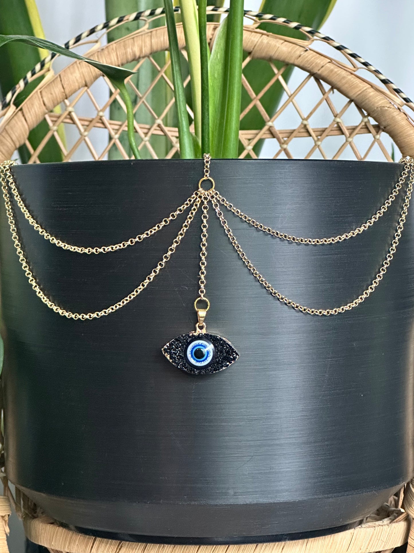 Evil Eye Charm - Black