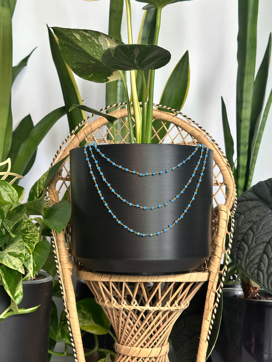Blue Opal Plant Jewelry